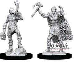 Dungeons & Dragons Nolzur`s Marvelous Unpainted Miniatures: W12 Female Human Barbarian